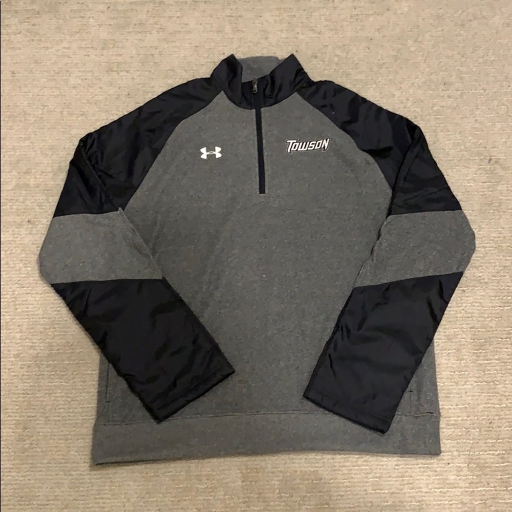 NWOT Under Armour Towson Tigers Pullover Jacket